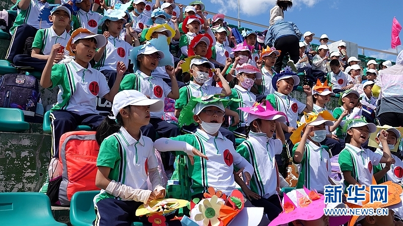 自律健康成长哈尔滨市继红小学第48届田径运动会成功举办-新华网