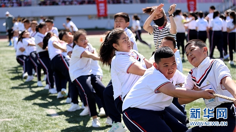 自律健康成长哈尔滨市继红小学第48届田径运动会成功举办-新华网