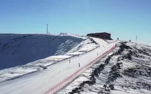 新疆粉雪開滑 雪場風景獨好