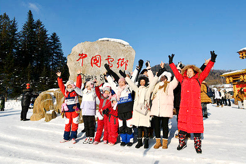 雪乡景区11月17日零点正式开园